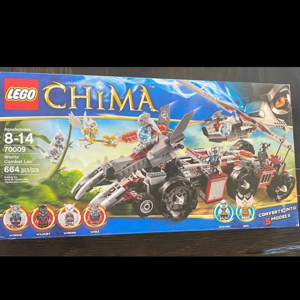 LEGO legands of chima Warriors combat lair